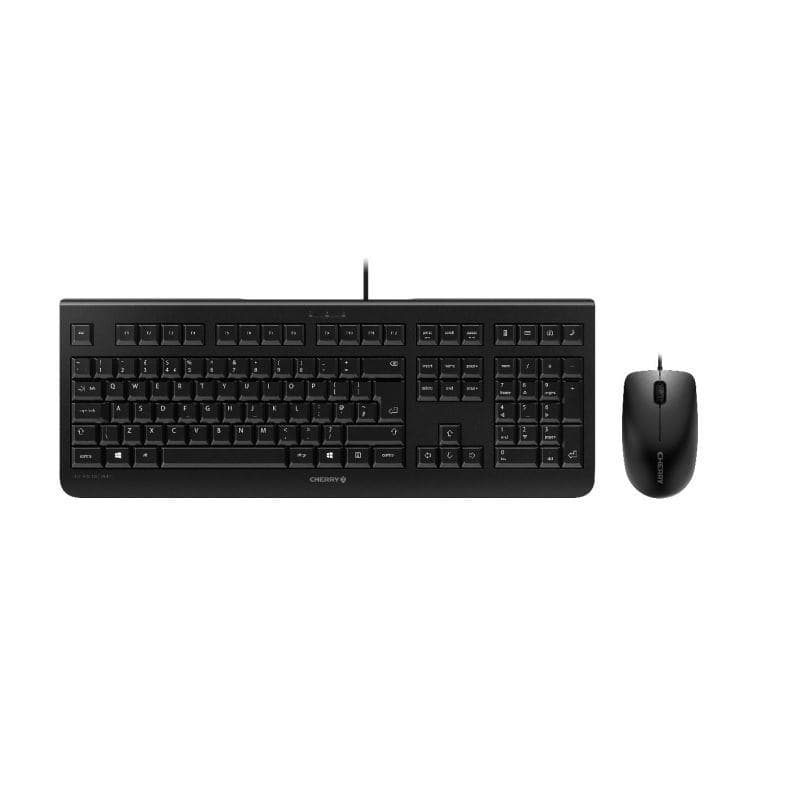 Cherry DC 2000 Tastatur mit Maus USB QWERTY Italienisch Schwarz