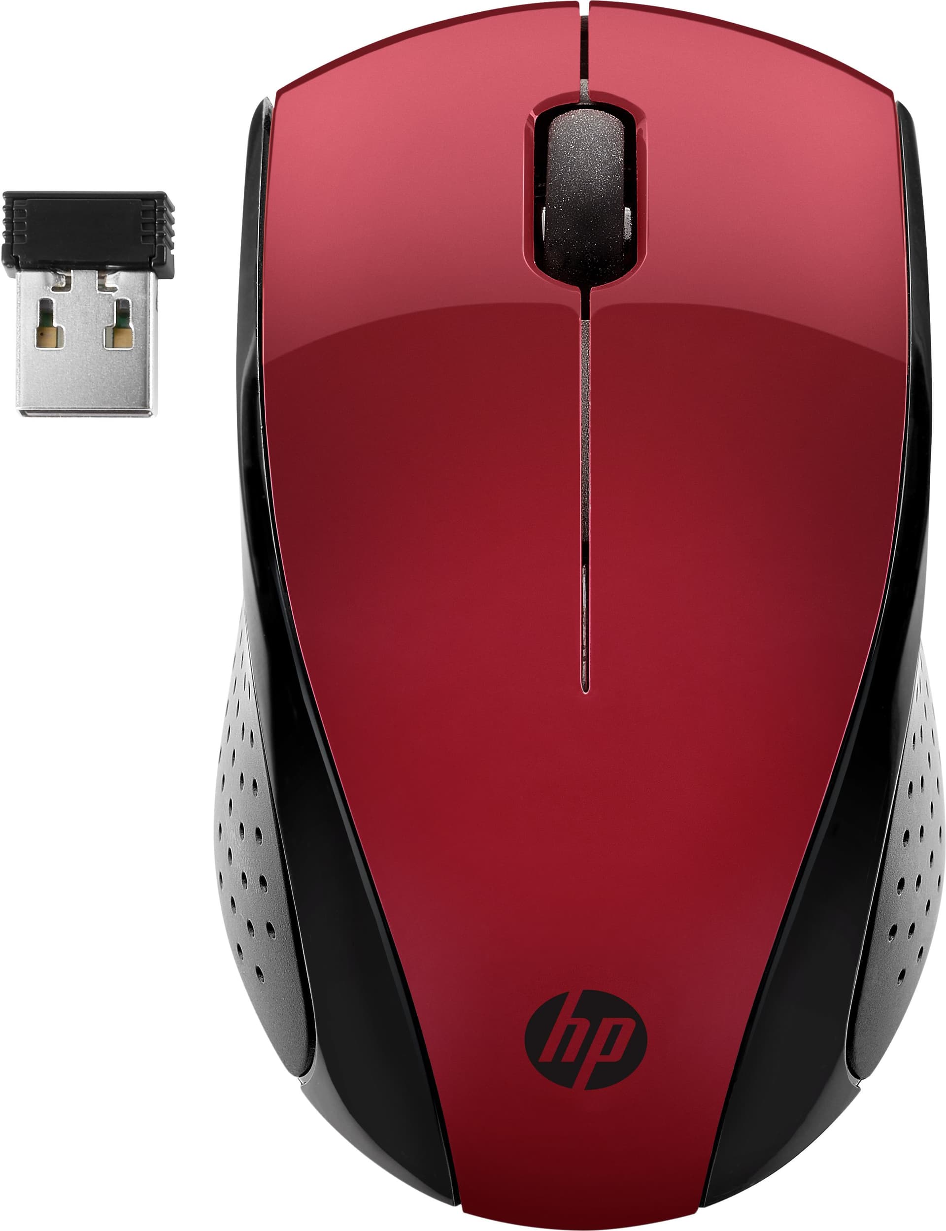 HP Wireless Mouse 220 Sunset Red