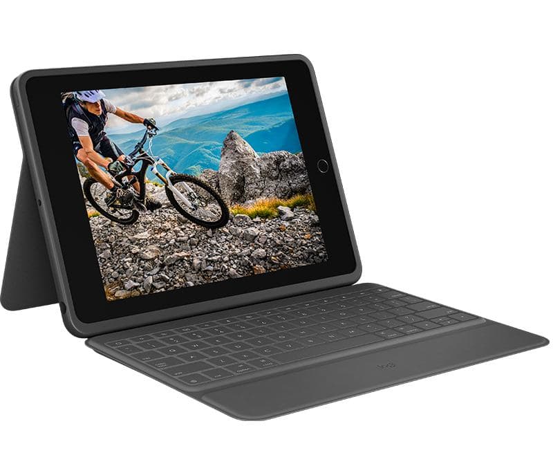 Logitech Rugged Folio (rugged Folio Graphite DEU - Central) - Versione Tedesca