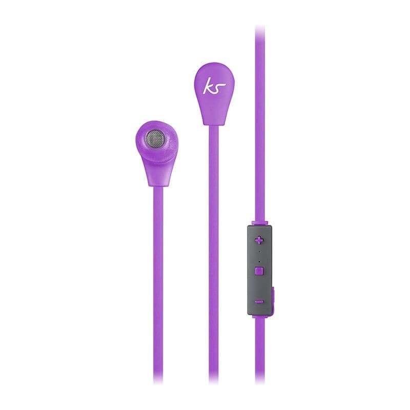 KitSound Bounce Wireless In-Ear Bluetooth Earphone Purple