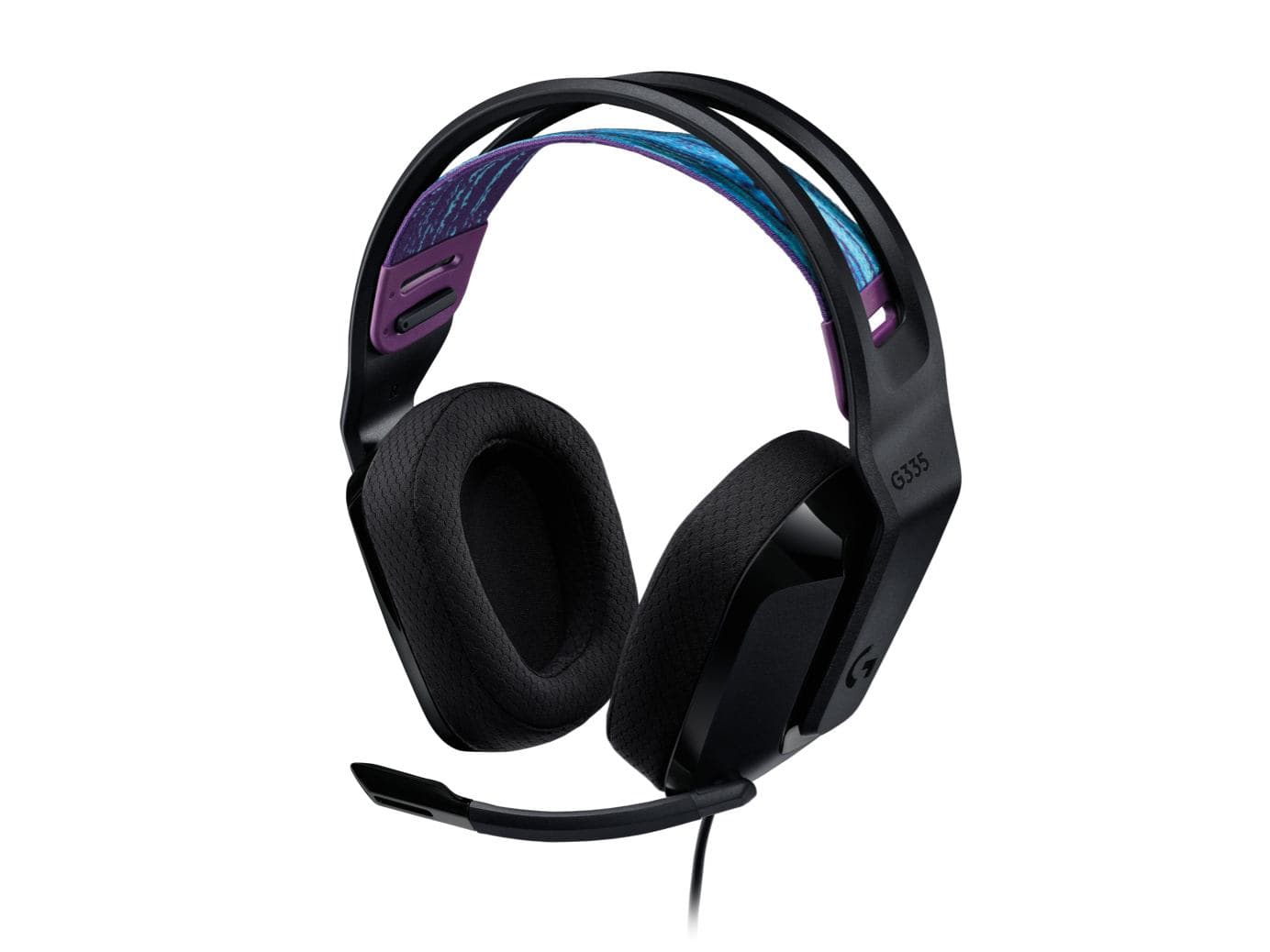 Logitech G G335 Cuffia Gaming Cablata Nera