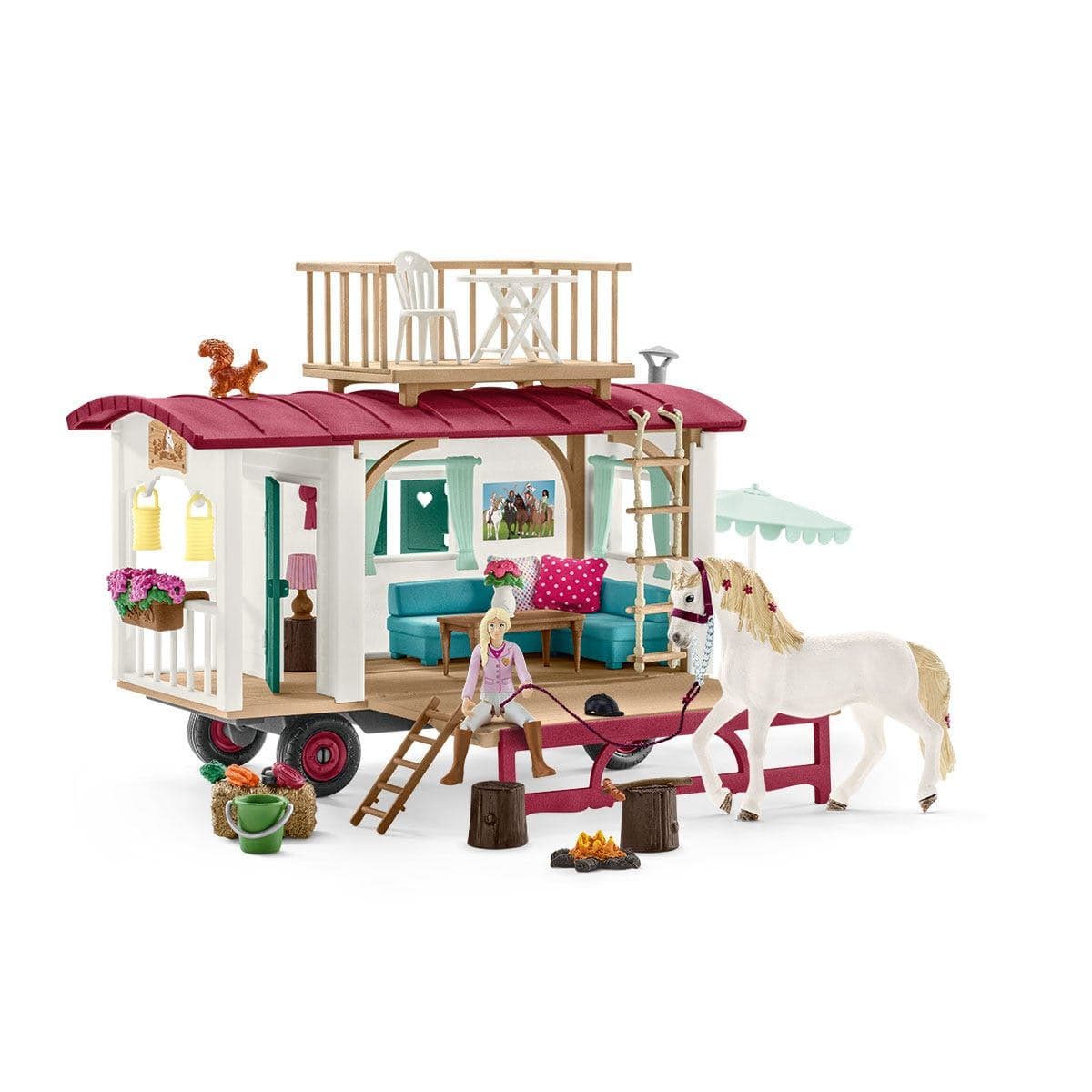 Schleich Horse Club 42593 - Play Set with Caravan