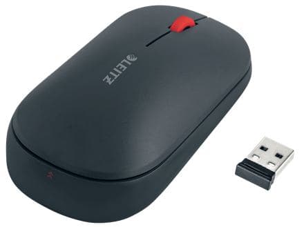 Leitz Cosy Mouse Ufficio Ambidestro RF Senza Fili + Bluetooth 4000 DPI (leitz Cosy Wireless Mouse Velvet Grey)