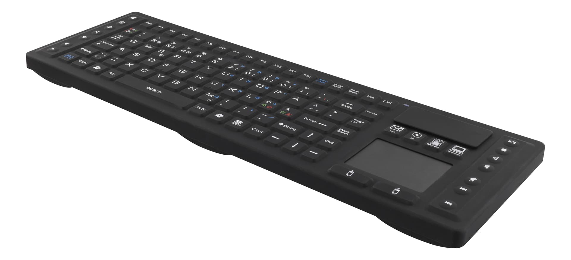 Deltaco TB-503 Tastiera Ufficio USB QWERTY Nordic