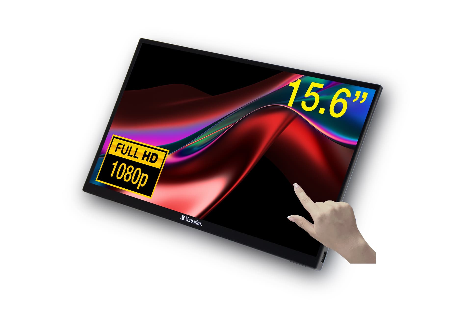 Verbatim Portable 15.6 FHD Touch Monitor