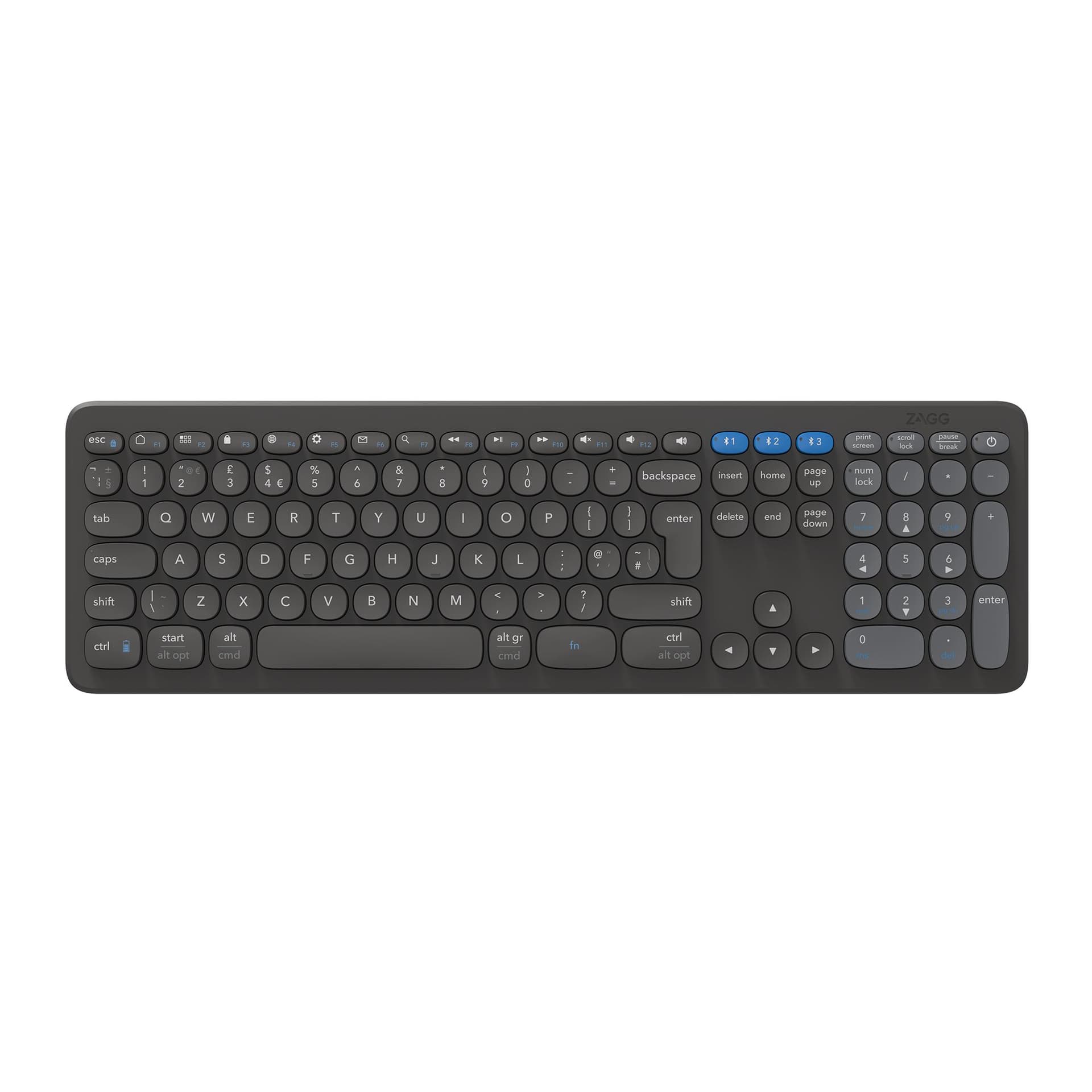 ZAGG Pro Keyboard 17 Bluetooth QWERTY