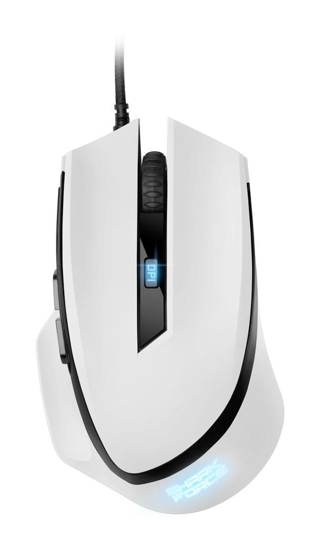 Sharkoon Shark Force II Mouse Gaming Mano Destra USB Tipo a Ottico 4200 DPI (sharkoon Shark Force II - Mus - USB -)