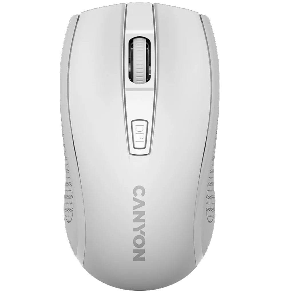 Canyon MW-7 mouse Mano destra RF Wireless Ottico 1600 DPI (CANYON MOUSE WIRELESS 1600DPI WHITE)