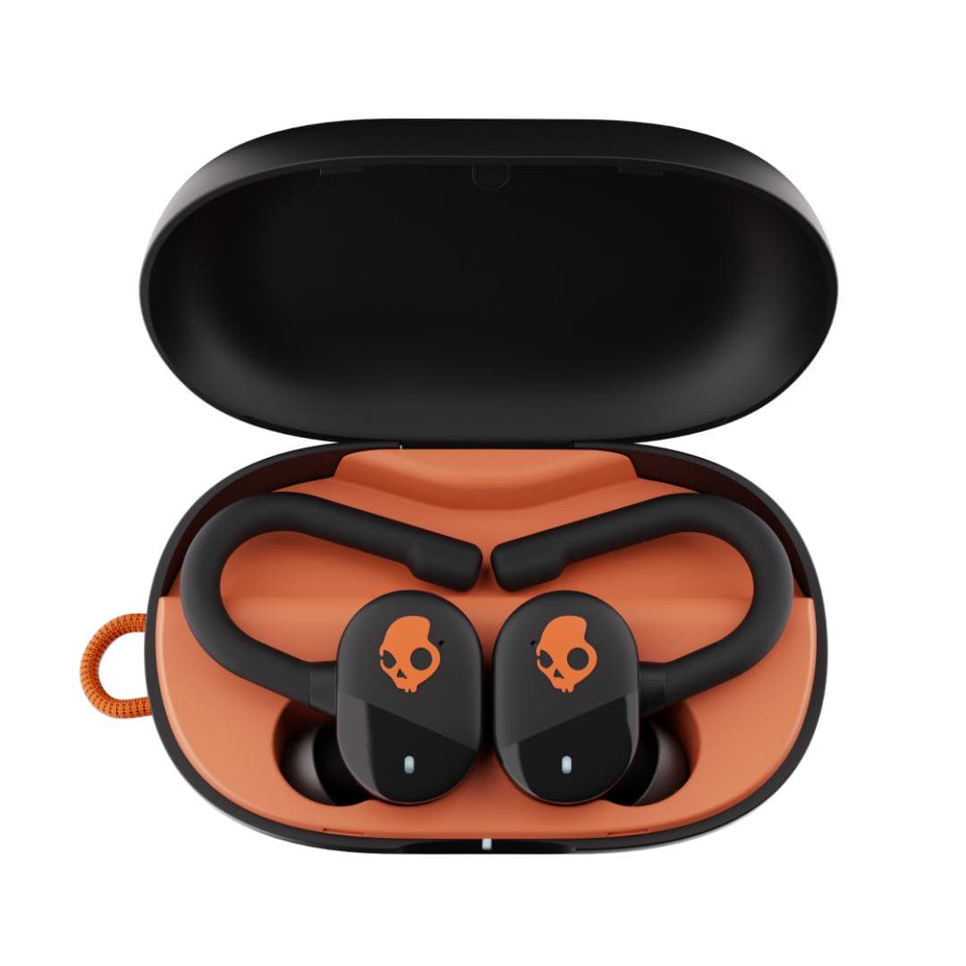 Skullcandy PUSH PLAY ACTIVE Auricolare Wireless In-ear Chiamate/Musica/Sport/Tutti i giorni Bluetooth Nero, Arancione (SKULLCANDY Headphone Push Play TWS In-)
