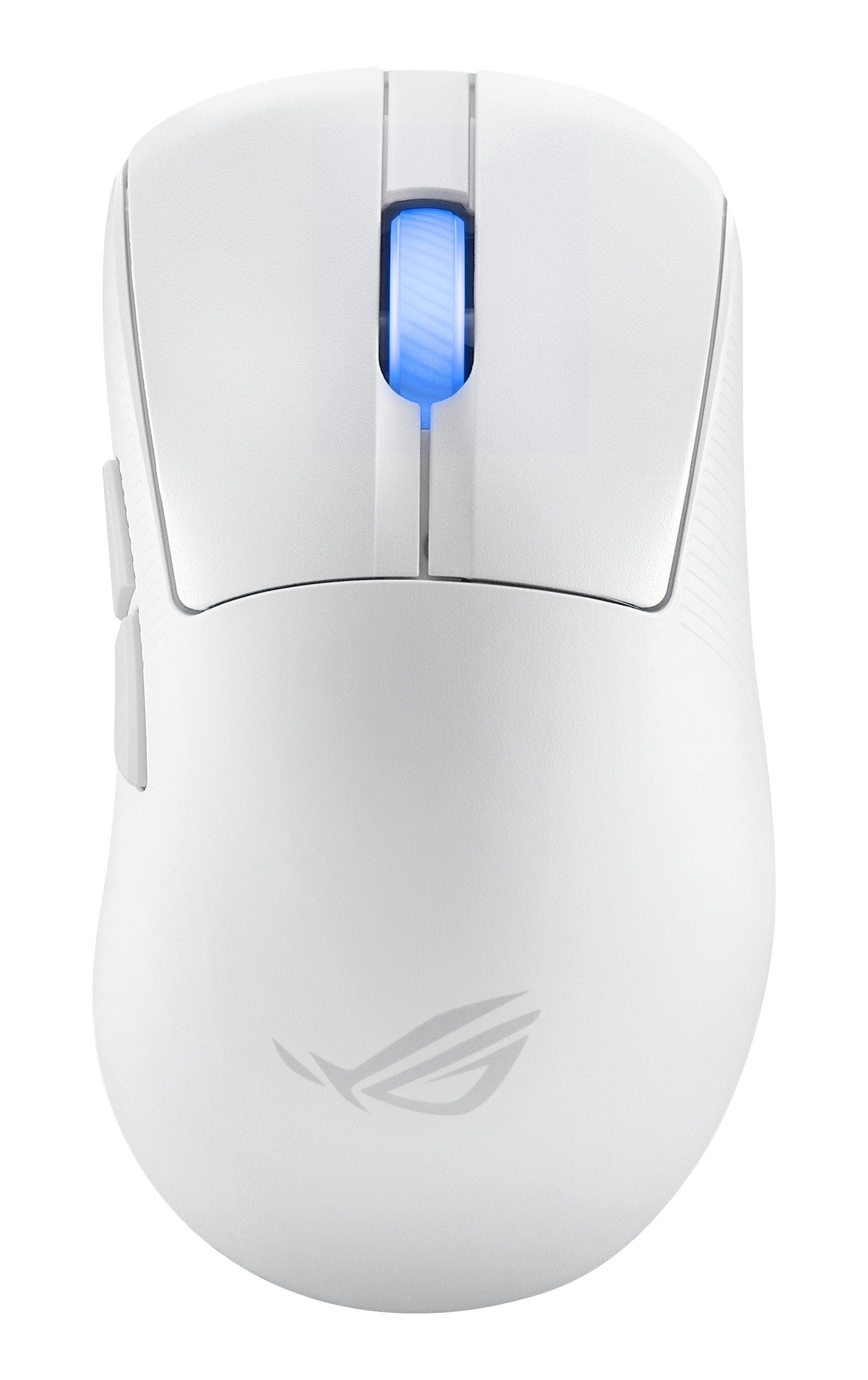 ASUS ROG Keris II Ace Wireless AimPoint White mouse Gaming Mano destra RF Wireless + Bluetooth + USB Type-A Ottico 42000 DPI (ASUS ROG Keris II Ace Wireless Gaming Mouse, White)