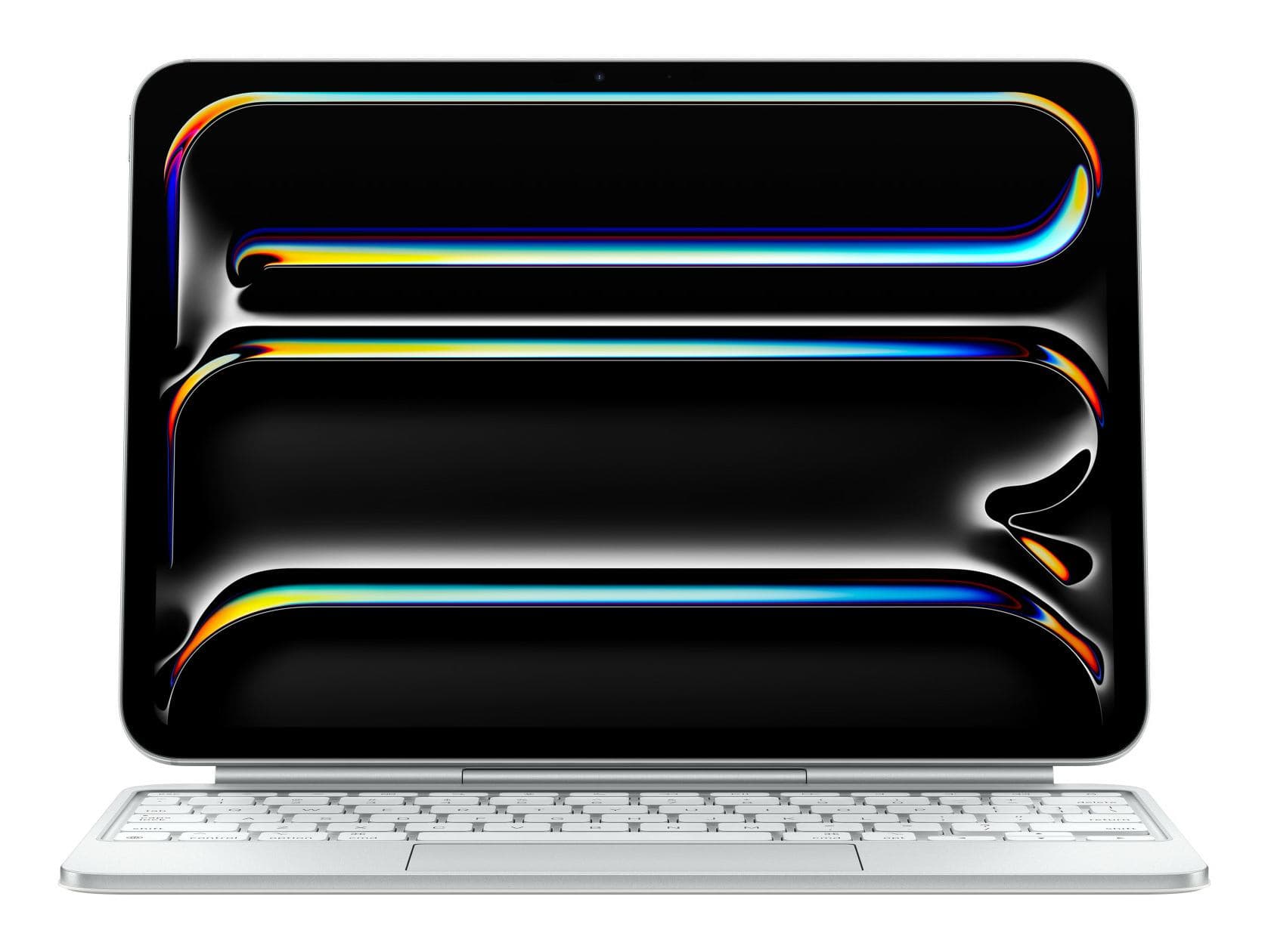 Apple Magic Keyboard QWERTY Spagnolo Bianco (MAGIC KB IPAD PRO 11IN M4 - SPANISH WHITE) - Versione UK