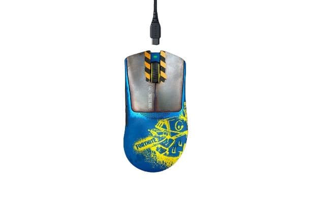 Razer DeathAdder V3 Pro - Fortnite Edition mouse Gaming Mano destra RF Wireless + USB Type-C Ottico 30000 DPI (RAZER DEATHADDER V3 PRO W/L MSE FORTNI)