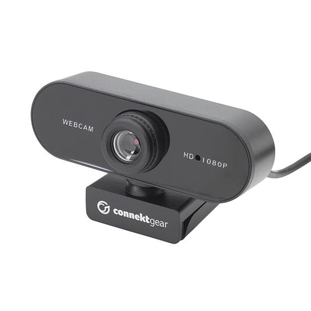 connektgear 24-1019 webcam 1920 x 1080 Pixel USB Nero (PORTABLE USB 1080P WEBCAM - )