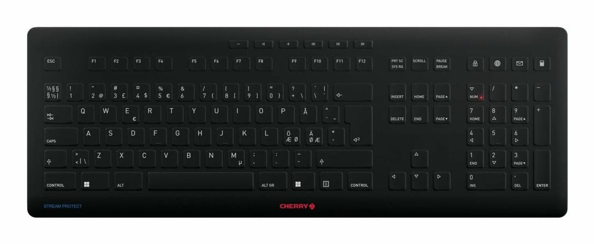 Contour Design CHERRY STREAM PROTECT KEYBOARD WIRELESS (CHERRY STREAM PROTECT - tastatur - QWE)