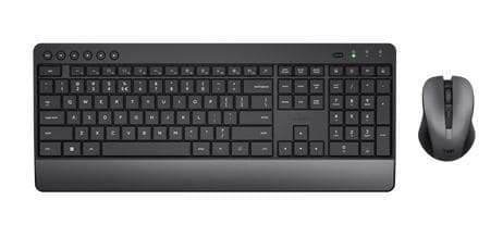 Trust TKM-450 Tastiera e mouse wireless confortevoli (Trust TKM-350 - tastatur og mus-sæt)