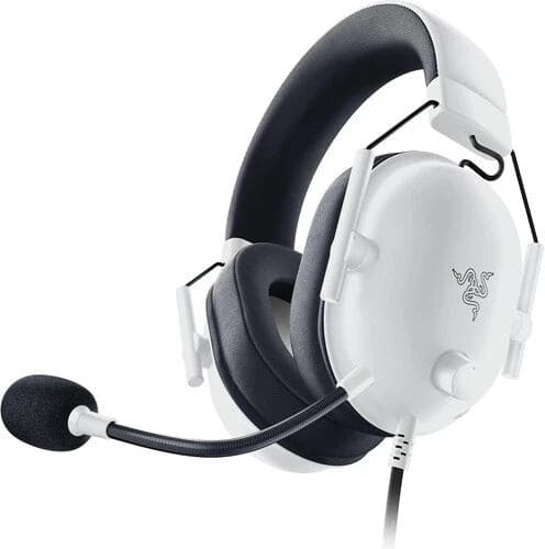 Razer Blackshark V2 X Auricolare Cablato A Padiglione Gaming Nero, Bianco (RAZER BLACKSHARK V2 X PS H/S WHITE)
