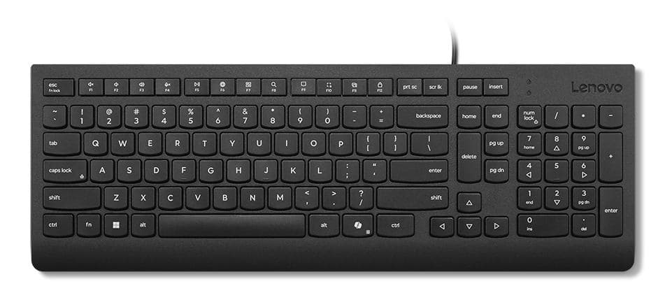 Lenovo 4Y41R64681 tastiera Casa/ufficio USB Nordic Nero (Keyboard Home/Office Usb - Nordic Black - Warranty: 12M)