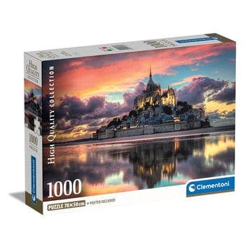 Clementoni 39769 puzzle 1000 pz Edifici (Sain Michel)