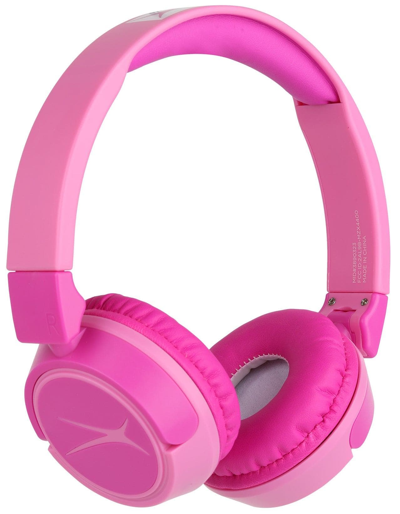 Altec Lansing MZX4410-PPNK-STK-6 cuffia e auricolare Cuffie Con cavo e senza cavo A Padiglione MUSICA Bluetooth Rosa (ALTEC LANSING Kids Headphone Wireless)