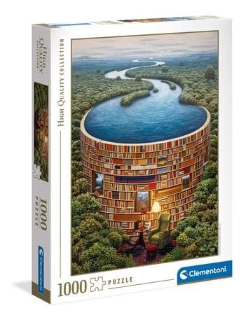Clementoni Bibliodame Puzzle 1000 pz Arte (Bibliodame)