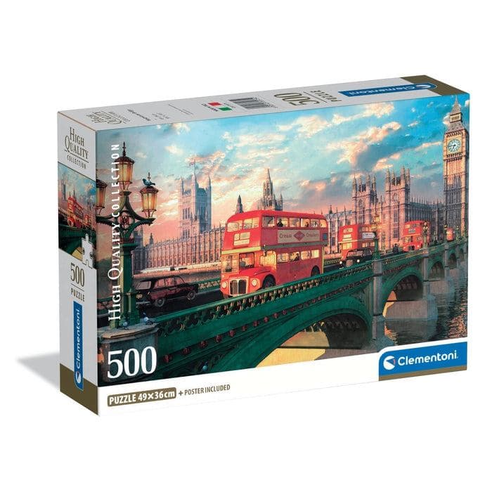 Clementoni High Quality Collection 35575 puzzle 500 pz Arte (500 pcs. CB HQC Westminster Bridge)