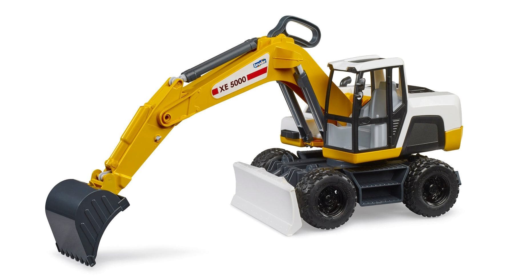 BRUDER Escavatore mobile ROADMAX (Brother mobile excavator, model vehicl)