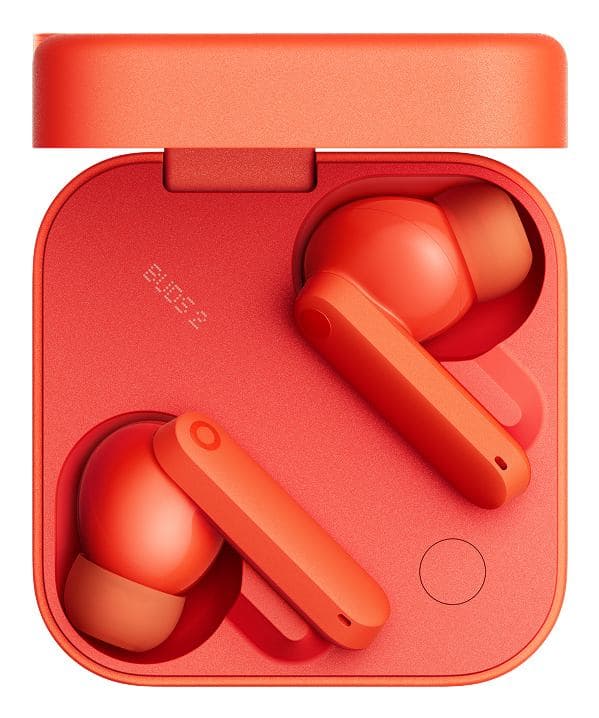 Nothing Buds 2 Auricolare Wireless In-ear Musica e Chiamate Bluetooth Arancione (CMF BUDS 2 ORANGE)