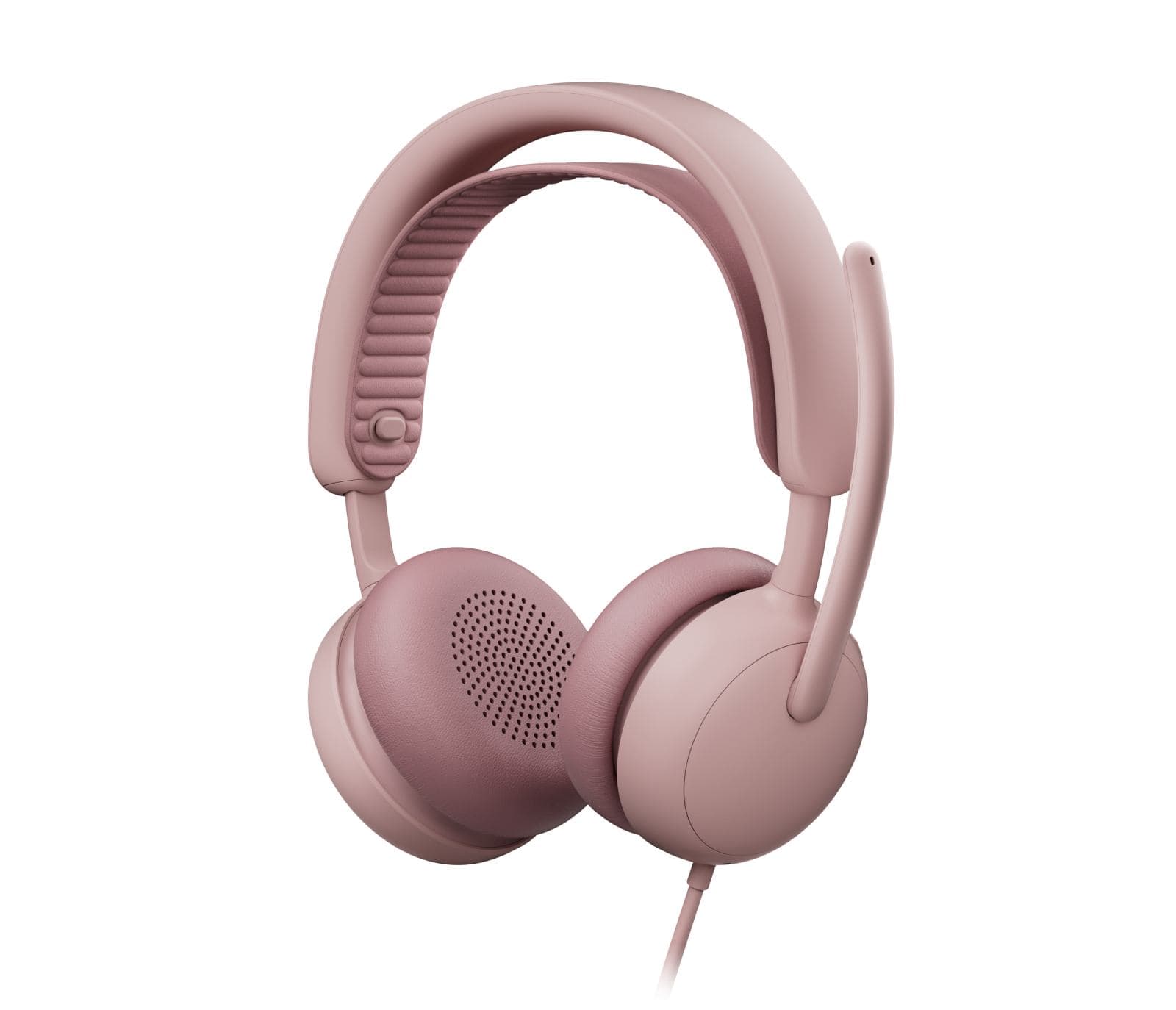 Logitech Zone Wired 2 Auricolare Cablato A Padiglione Musica e Chiamate USB Type-C / USB Type-A Rosa (Logitech Zone Wired 2 for Business - Headset - on-ear - wired - active noise cancelling - rose - Certified for Microsoft Teams)