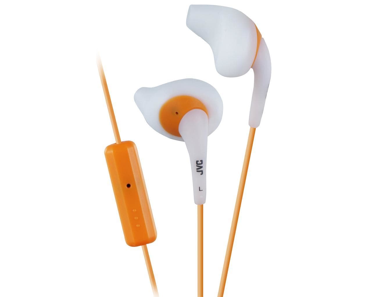 JVC HA-ENR15-W-E cuffia e auricolare Cablato In-ear Sport Bianco (JVC HA-ENR15 Gumy Sport - øreproptelef)