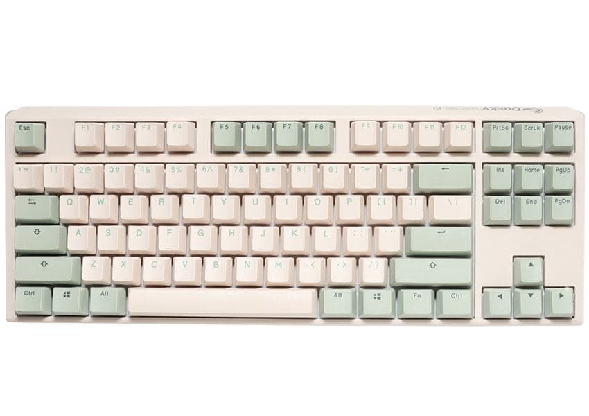 Ducky One3 Matcha TKL tastiera Gaming USB Inglese UK Beige (Ducky One 3 Matcha TKL USB Mechanical Gaming Keyboard UK Layout Cherry Brown) - Versione UK
